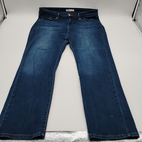 Signature by Levi Strauss & Co. Denim - Signature by Levi Strauss Gold Label Mid-Rise Straight Jeans Blue 16M 94442-0080